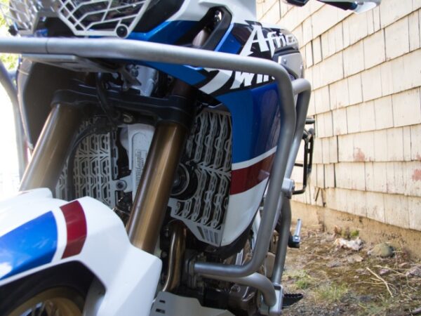 installed altrider crash bars for the honda crf1000l africa twin adventure sports 14