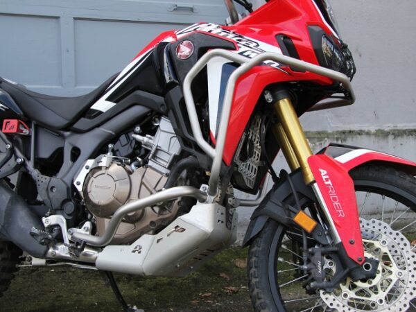 installed altrider crash bars for the honda crf1000l africa twin 9