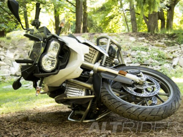 installed altrider crash bar and skid plate system for the bmw r 1250 gs 81