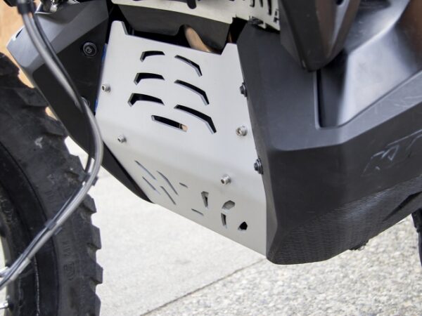 installed altrider skid plate for the ktm 790 adventure r 5