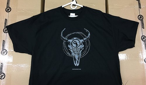 T-shirt “Bison Skull & Barbed Wire”
