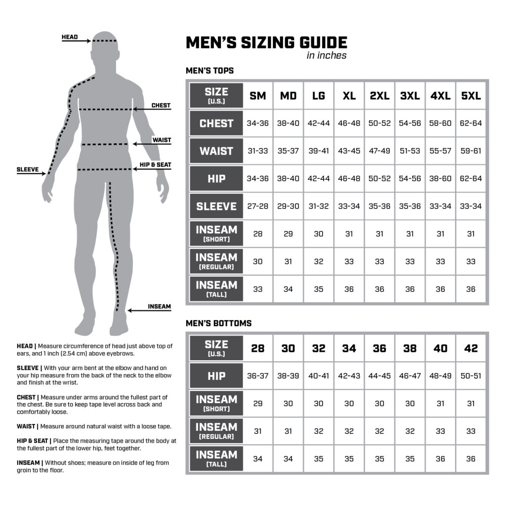 Size Chart Web