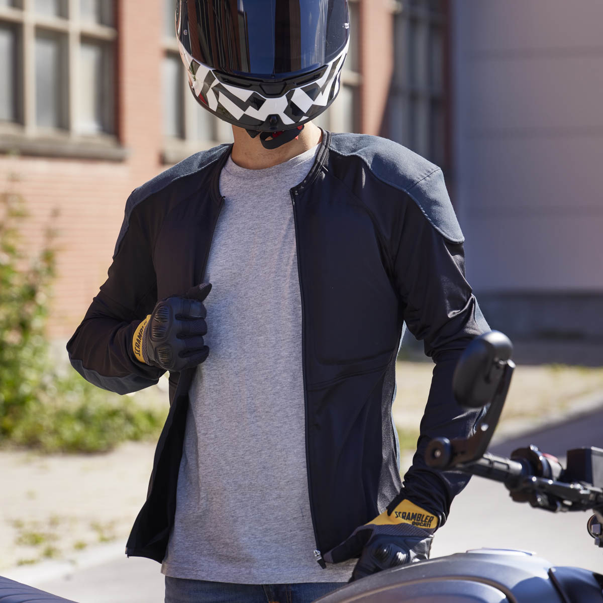 Bowtex Standard R CE protective motorcycle leggings - Black