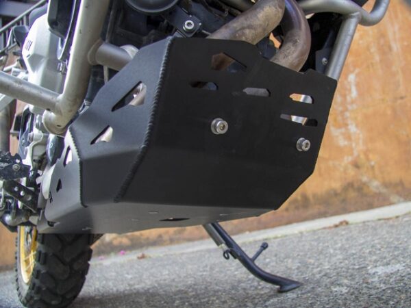 installed altrider skid plate for the bmw f 850 gs gsa 2018 2020 101
